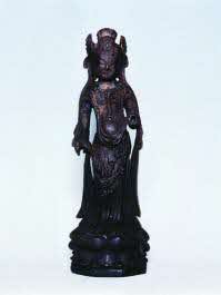 銅造観世音菩薩立像（二躰）１