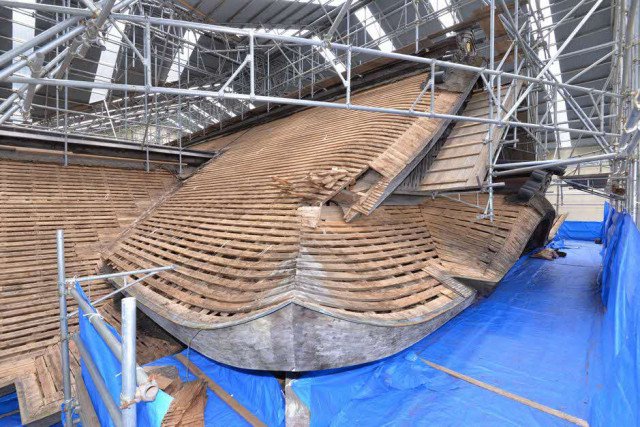 大神山神社屋根改修工事