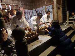 宮内のうわなりうち神事